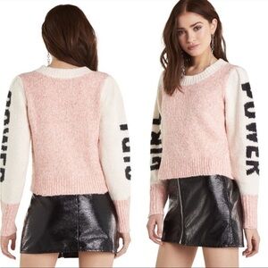 Wildfox Girl Power Lou Sweater - medium - New